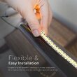 Banda led SMD2835, 240LED/m, lumina neutra, IP20, 5m, 2000 lm/m