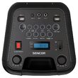 Boxa portabila cu bluetooth Sencor 60 W, Led, 9 h, IPX4, Microfon, Karaoke