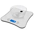 Cantar de bucatarie Smart iOS, Android, 2xAAA, Inox/Plastic, 1g-5kg