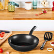 Tigaie anti-aderenta Tefal Wok, diametru 28 cm, invelis titan
