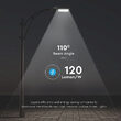 Corp iluminat stradal, 30W, 3600 lm, 4000K,  cip Samsung, corp Aluminiu, 199 x 418 mm, IP65