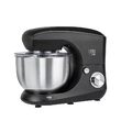 Mixer cu bol Teesa 1400 W, 6 viteze, Mecanism de înclinare automata, Funcția de impuls, Negru