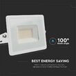 Proiector led, 30 W, 2510 lm, 3000 K, IP65, Aluminiu, Alb