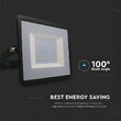Proiector led, 100W, 6500K, IP65, 8700 lm, Negru, 261 x 32 x 217 mm