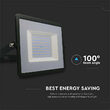Proiector led, 100W, 4000K, IP65, 8700 lm, Negru, 261 x 32 x 217 mm