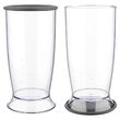 Blender de mana Brown 4 IN 1, putere 1200W, 2 viteze, cutite inox