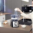 Robot bucatarie multifunctional 6 in 1 Blender, framantare, mixare, feliere, tocare, razuire, Putere 1200 W, 2 viteze