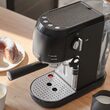 Espressor manual 20 bar, cappuccino, 1400W, 1.5 l, Negru
