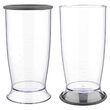 Blender de mana 4 IN 1, putere 1200W, 2 viteze, cutite inox