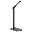 Lampa de birou Smart, incarcare inductiva telefon, 5W, 500 lm, Negru