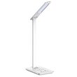 Lampa de birou Smart, incarcare inductiva telefon, 5W, 500 lm, Alb