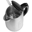 Fierbator electric cordless, Inox 1.7l, putere 2200 W, filtru detasabil, cana gradata, IP20