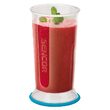 Blender de mana albastru, putere 1000 W, 2 viteze, cutite inox, 700 ml, tocare, zdrobire, tel