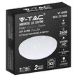 Plafoniera led, 3 culori lumina, diametru 350 mm, 2600 lm, 24 W, 220-240VAC, model stelute