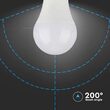Bec led, forma A60, E27, putere 10W, 4000K, Alb neutru