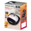 Sandwich maker 5in1, 700 W, 5 Placi Antiaderente pentru vafe, sandwich