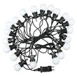 Ghirlanda luminoasa cu 20 becuri led, E27, Alb Cald 3000K, 10W, 960 lm, IP44, lungime 10 m