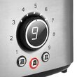 Prajitor de paine Inox, cu 9 niveluri de rumenire, 2 felii, 1000 W