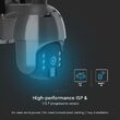 Camera de supraveghere 4G HD Solar WiFi, 2 Mpx, Exterior IP65, Conectare Telefon / PC, Night Vision, 1920x1080 px, aplicație, Difuzor, Microfon, Detectarea miscarii