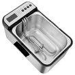 Friteuza inox 2200 W, capacitate 3.2 l, maner detasabil, 5 programe
