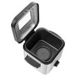 Friteuza cu ulei, Inox, 900 W, capacitate 1.5 l, maner detasabil, 210 x 270 x x 220 mm