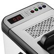 Friteuza inox 2200 W, capacitate 3.2 l, maner detasabil, 5 programe