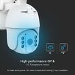 Camera de supraveghere 4G HD Solar WiFi Alba, 2 Mpx, Exterior IP65, Conectare Telefon / PC, Night Vision, 1920x1080 px, aplicație, Difuzor, Microfon, Detectarea miscarii