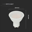 Bec led spot GU10, putere 10W, 3000K Alb cald, CIP Samsung