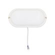 Aplica LED, ovala 18 W, 4000 K, alb, 201 x 99 x 54 mm, 2000 lm, Exterior IP65