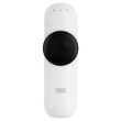 Aparat electric de masaj, Teesa Portabil, 4 reglaje viteza, 4 varfuri interschimbabile, Alb, Acumulator 2 Ah, 25 W