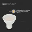 Bec led spot GU10, putere 10W, 3000K Alb cald, CIP Samsung