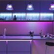 Kit banda led Smart SMD5050, 5m, 12V, RGB, IP65, controller, telecomanda, alimentator