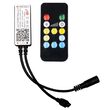 Controller banda led Alb, Wi-Fi 12/24V, 72/144W, Telecomanda 12 butoane