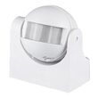 Senzor de miscare si crepuscular cu infrarosu, IP44,  180 grade, 1200W, detectie 12 m, 3-2000LUX