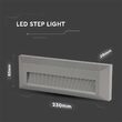 CORP ILUMINAT LED PENTRU SCARI 3W 4000K ALB NEUTRU