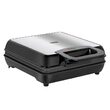 Aparat pentru 4 Wafe, Teesa 1100 W, Termostat, Placi neaderente, placa 239 x 239 mm