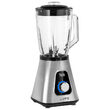 Blender de masa Teesa, 2 viteze, Caracasa Inox, Bol sticla 1.5 l, 1300 W, functie impuls