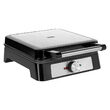 Aparat pentru 4 Wafe, Teesa 1600 W, Termostat, Aluminiu/Inox