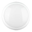 Plafoniera led cu senzor miscare, Interior/Exterior IP65, Culoare lumina 3 in 1, 2600 lm, 20 W, dimensiune 320 x 100 mm, Alba, Rotunda