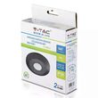 Senzor de miscare si crepuscular, Tavan, IP44, max 6m, 3 - 2000 lux reglabil, max 2000 W, Negru