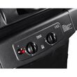 Gratar cu 2 arzatoare pe gaz, 5 kW, Teesa BBQ, Negru, Otel