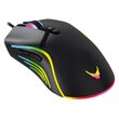 Mouse gaming cu fir, lumina led, 7 butoane, Rezoluție 6400 dpi, USB 2.0