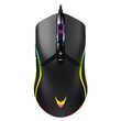 Mouse gaming cu fir, lumina led, 7 butoane, Rezoluție 6400 dpi, USB 2.0