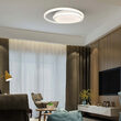 Plafoniera led, 4050 lm, 38W, 4000K, 450 x 50 mm, Aluminiu, Alba