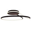 Plafoniera led, 5330 lm, 54W, 4000K, 520 x 200 mm, Aluminiu, Negru