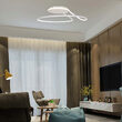Plafoniera led, 5330 lm, 54W, 4000K, 520 x 200 mm, Aluminiu, Alb