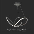 Candelabru led 49W, Lumina calda 3000K, 70x120 cm