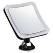 Oglinda make-up cu led, 3.2 W, 30 lm, 6400K, lupa 10x, 162 x 132 mm, IP44, 4xAA