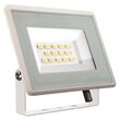Proiector led 10 W, 4000K, IP65, 750 lm, Aluminiu, Alb, dimensiuni 90x27x86 mm