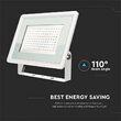 Proiector led 200 W, 6400K, IP65, 17600 lm, Aluminiu, Alb, dimensiuni 400x3 x333 mm